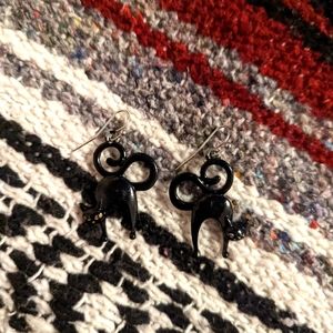 Black Cat Earrings